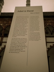 Einführung im Innenhof