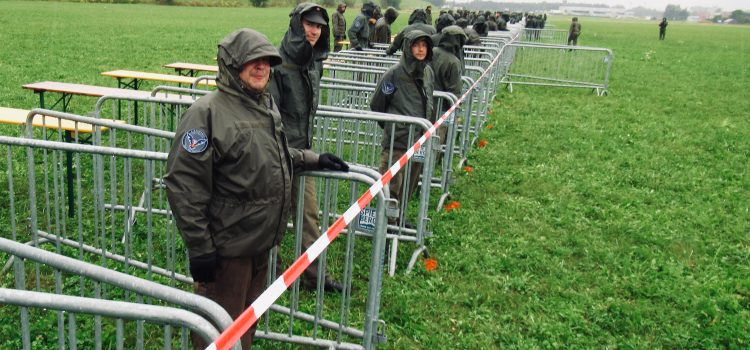 Die Gates werden eingerichtet